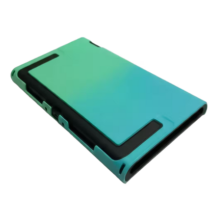 Carcasa Acrílica Nintendo Switch 2 – Degradado Verde Menta & Azul | Split Design
