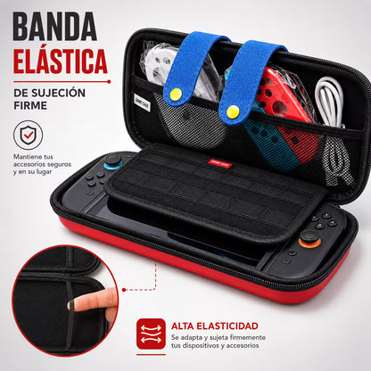 Estuche de Transporte Rígido Nintendo Switch 2 – Diseño Mario & Luigi