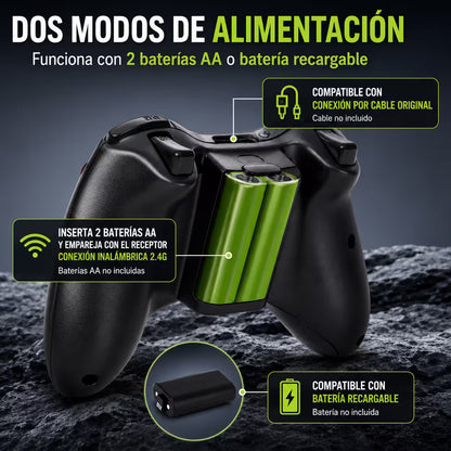 Control Genérico Inalámbrico Xbox 360 - vista 6 control gamer