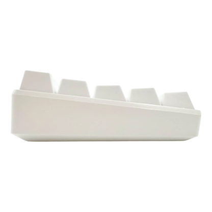 Teclado mecánico para juegos T-Wolf T60 60% RGB con cable BLANCO