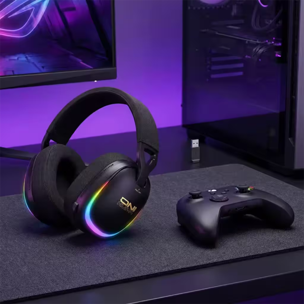 Audífonos Gamer Inalámbricos Onikuma GT805 - vista 10 diadema gamer audífonos