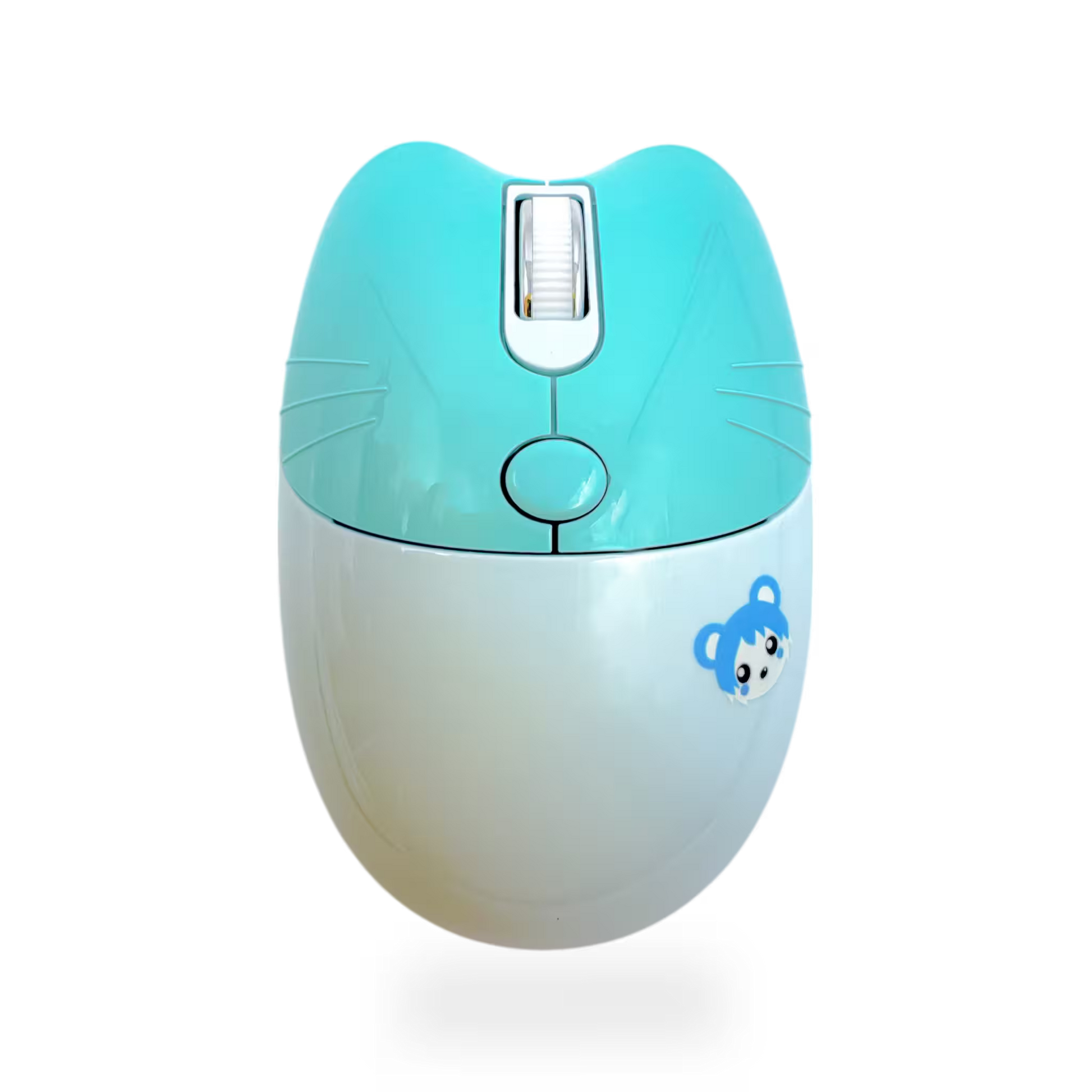 Combo Teclado y Mouse Inalámbrico MOFII Candy — Azul - vista 3 combo teclado mouse