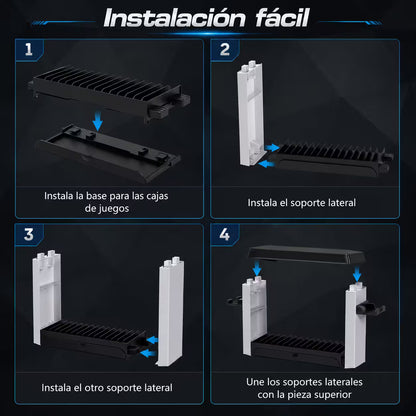 Base Multifuncional de Carga y Soporte Nintendo Switch - DOBE | USB-C Ventilador