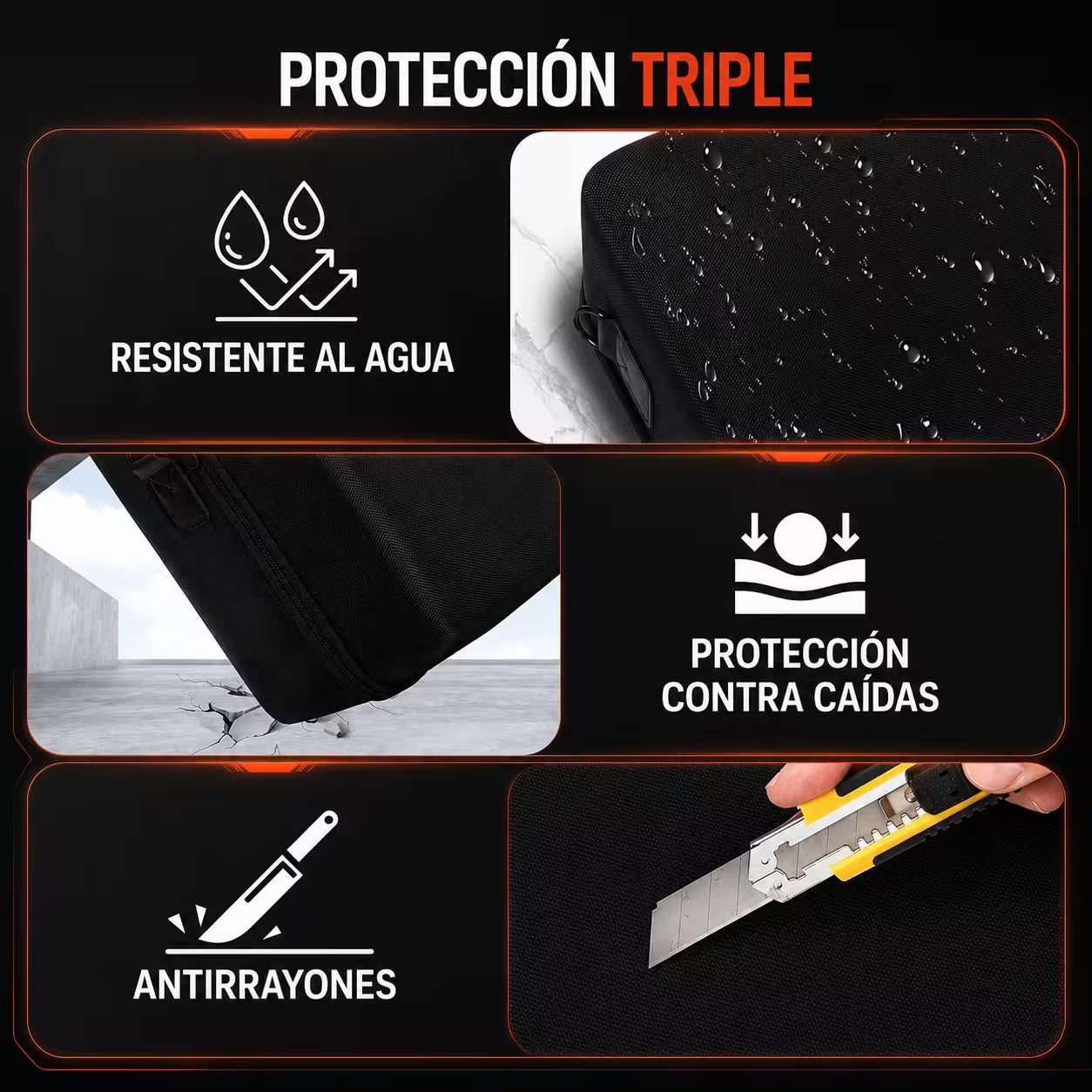 Maleta de Transporte Rígida PS5 – Gran Capacidad EVA | Consola + 2 Controles + Accesorios