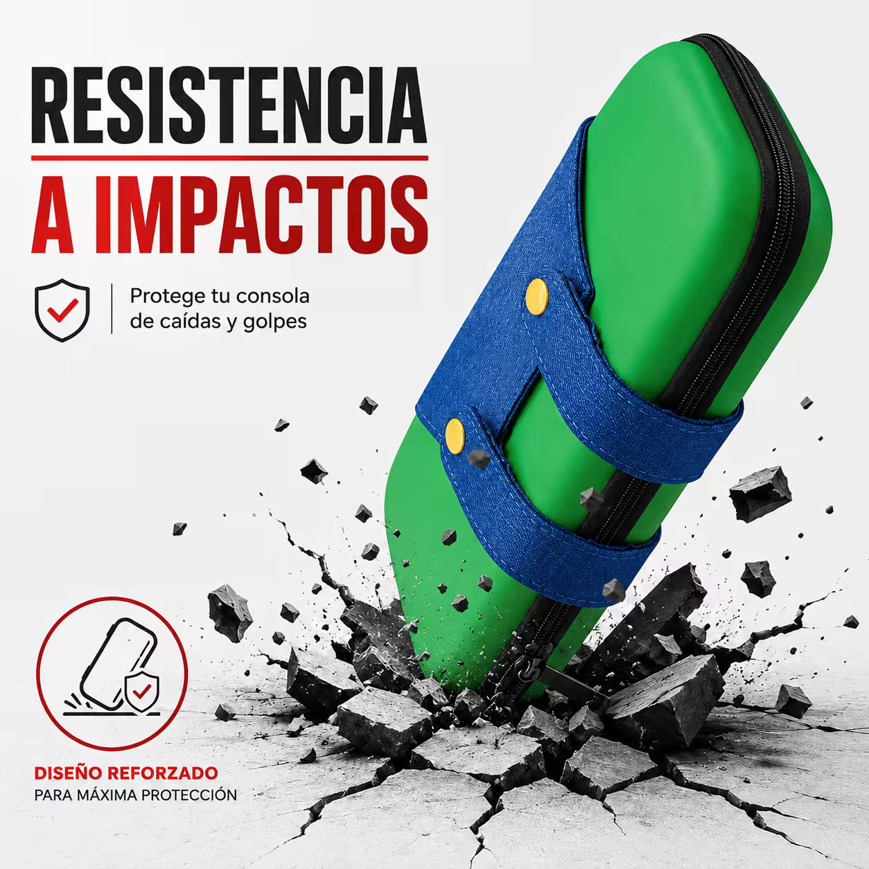 Estuche de Transporte Nintendo Switch 2 | Rígido Edición Luigi
