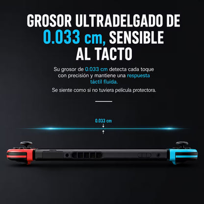 Vidrio Templado Nintendo Switch 1 – Protección 9H Ultra Claro