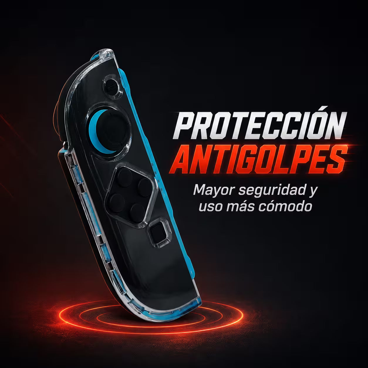 Cubiertas Protectoras Acrílico para Joy-Con Nintendo Switch 2 | Transparente Anti-Rayaduras