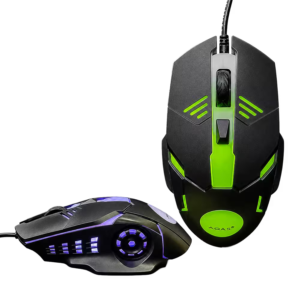 Combo Teclado y Mouse Gamer WB-550 RGB - Membrana 104 Teclas Anti-Ghost USB