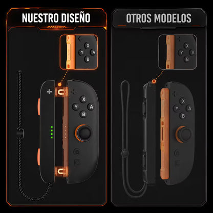 Par de Straps para Joy-Con Nintendo Switch 2 – Correas de Muñeca con Botones SL/SR