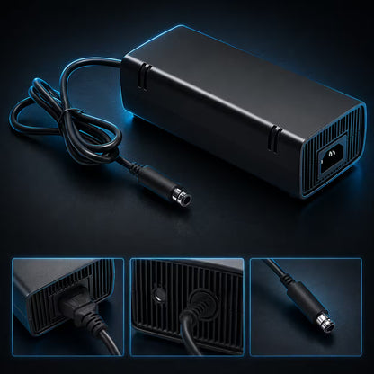 Fuente de Poder Genérica Xbox 360 Super Slim | Voltaje Automático Indicador LED
