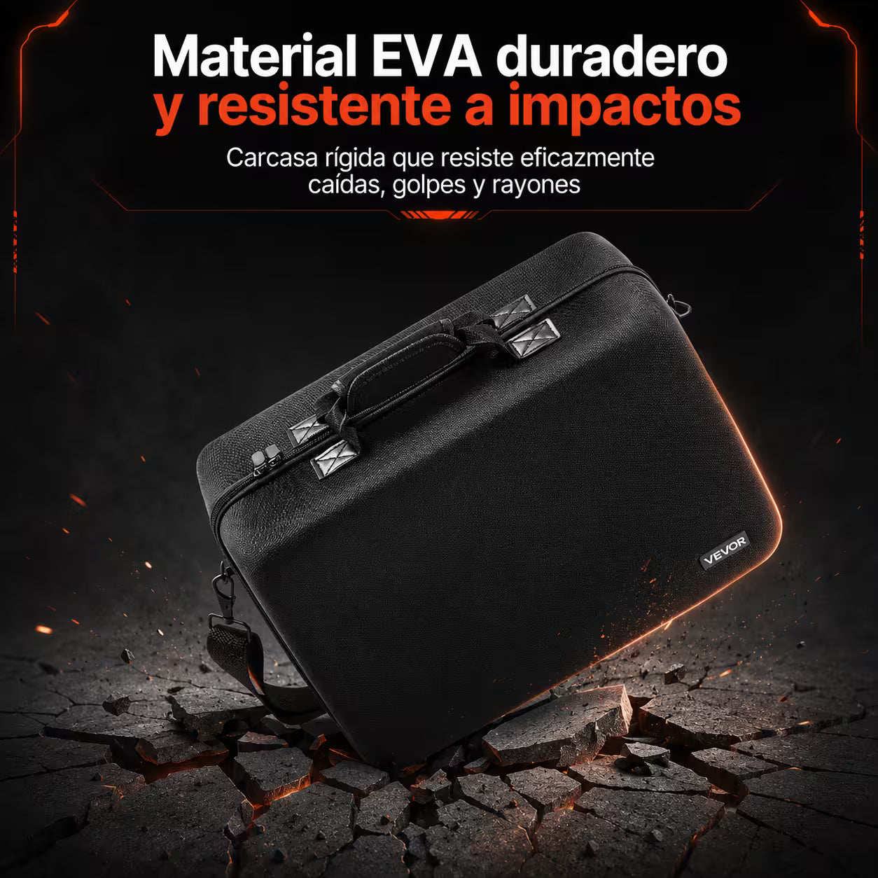 Maleta de Transporte Rígida PS5 – Gran Capacidad EVA | Consola + 2 Controles + Accesorios