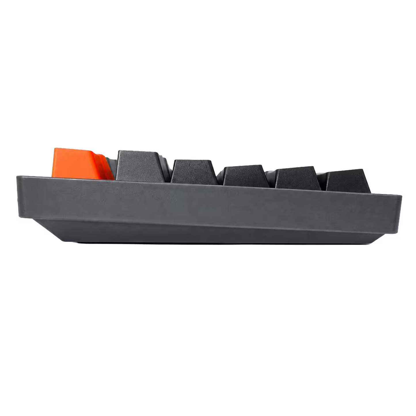 Teclado Mecánico con Cable WB-555 Gris – Switch Rojo | RGB 9 Efectos | 106 Teclas con Ñ | Anti-Ghosting | Perilla Volumen