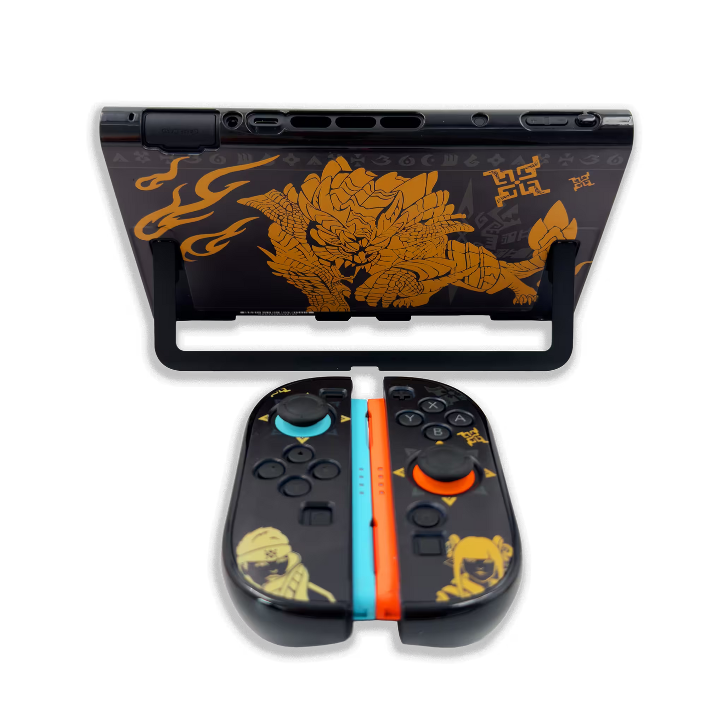 Funda Protectora MONSTER HUNTERS | Nintendo Switch 2 (Diseño Dividido)