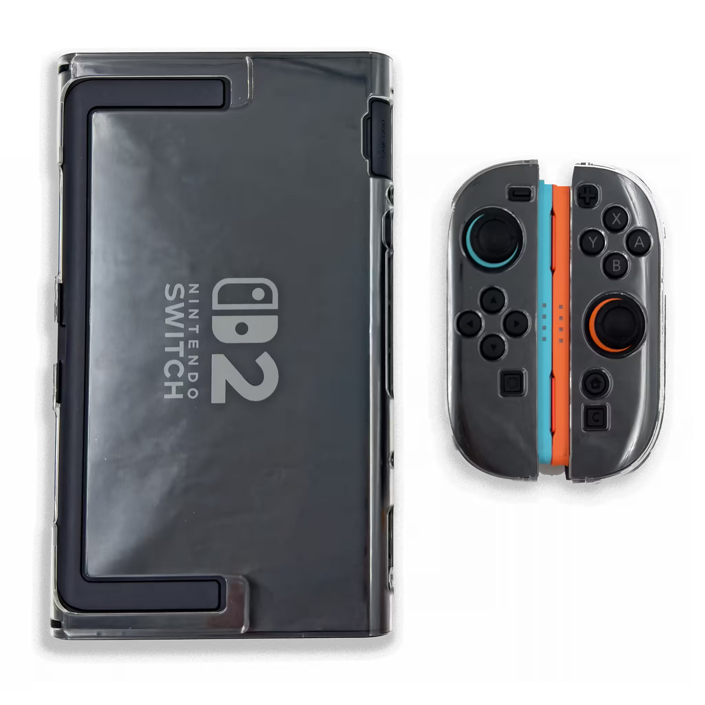 Funda Protectora Transparente de Acrílico Rígido (Diseño Dividido)| Nintendo Switch 2