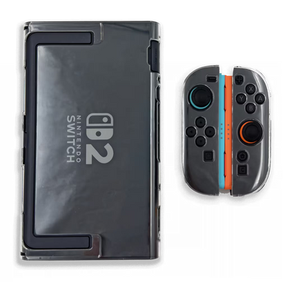 Funda Protectora Transparente de Acrílico Rígido (Diseño Dividido)| Nintendo Switch 2