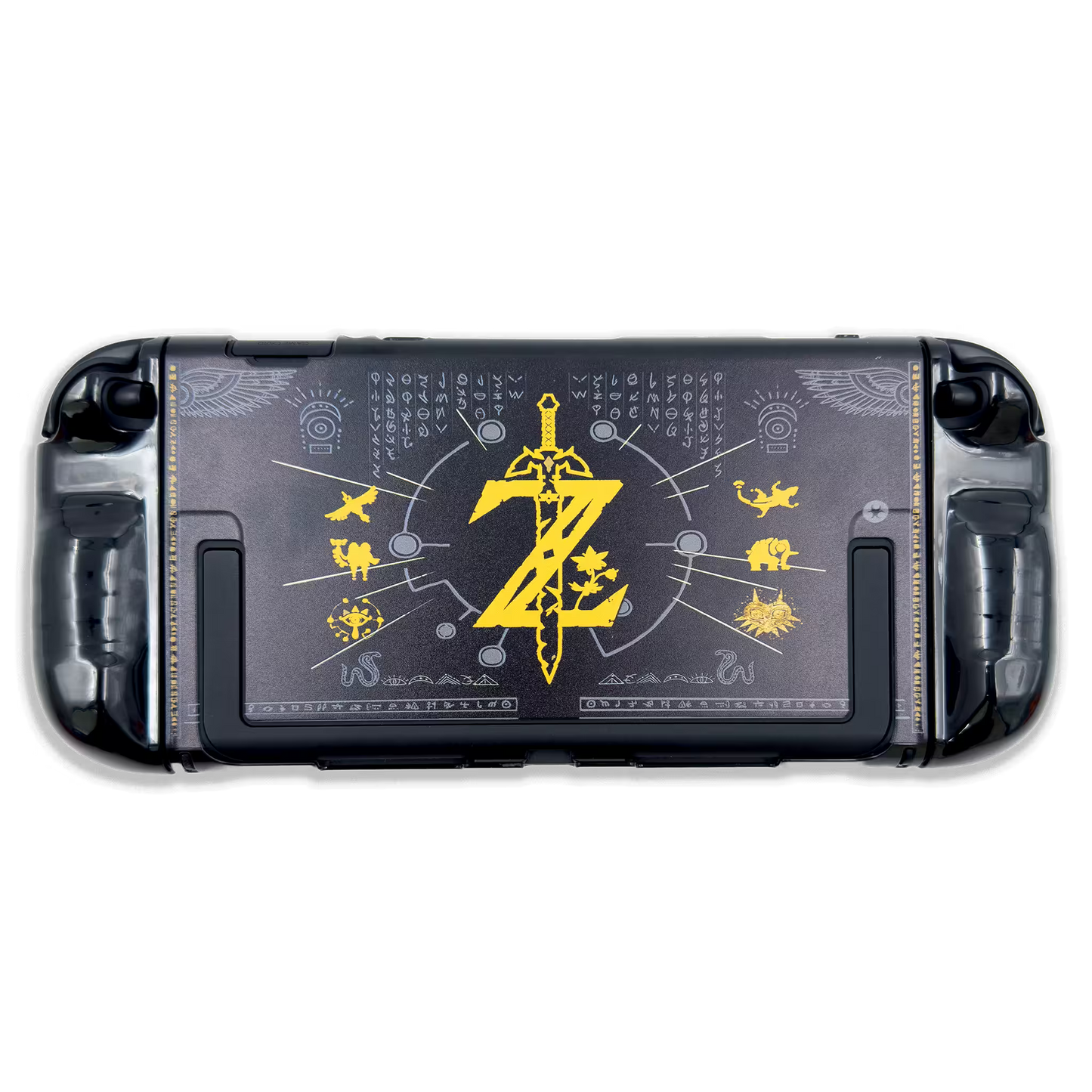 Funda Protectora ZELDA DORADA | Nintendo Switch 2 (Diseño Dividido)
