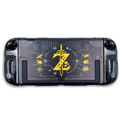 Funda Protectora ZELDA DORADA | Nintendo Switch 2 (Diseño Dividido)