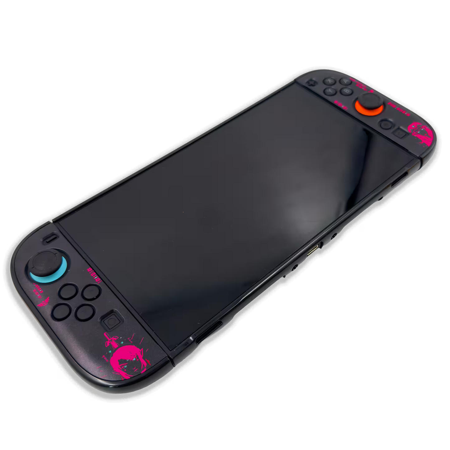 Funda Protectora ZELDA FUCSIA | Nintendo Switch 2 (Diseño Dividido)