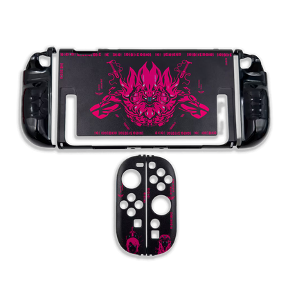 Funda Protectora ZELDA FUCSIA | Nintendo Switch 2 (Diseño Dividido)