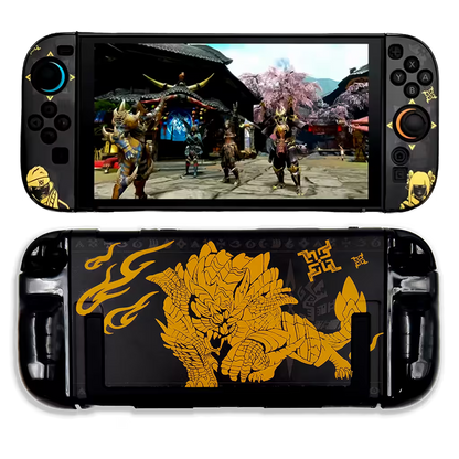 Carcasa Acrílica Nintendo Switch 2 – Diseño Monster Hunter Rise | Split Design