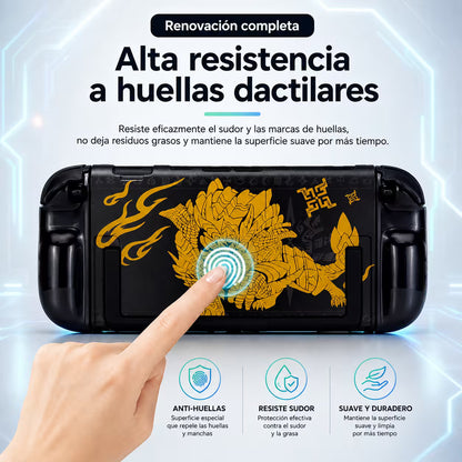 Carcasa Acrílica Nintendo Switch 2 – Diseño Monster Hunter Rise | Split Design