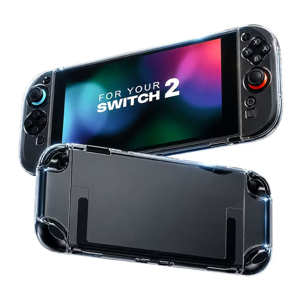 Carcasa Protectora Nintendo Switch 2 | Acrílica Transparente Crystal Clear