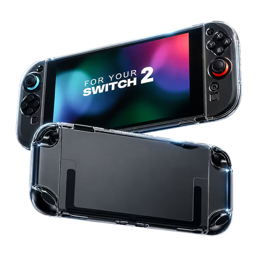 Carcasa Protectora Nintendo Switch 2 | Acrílica Transparente Crystal Clear