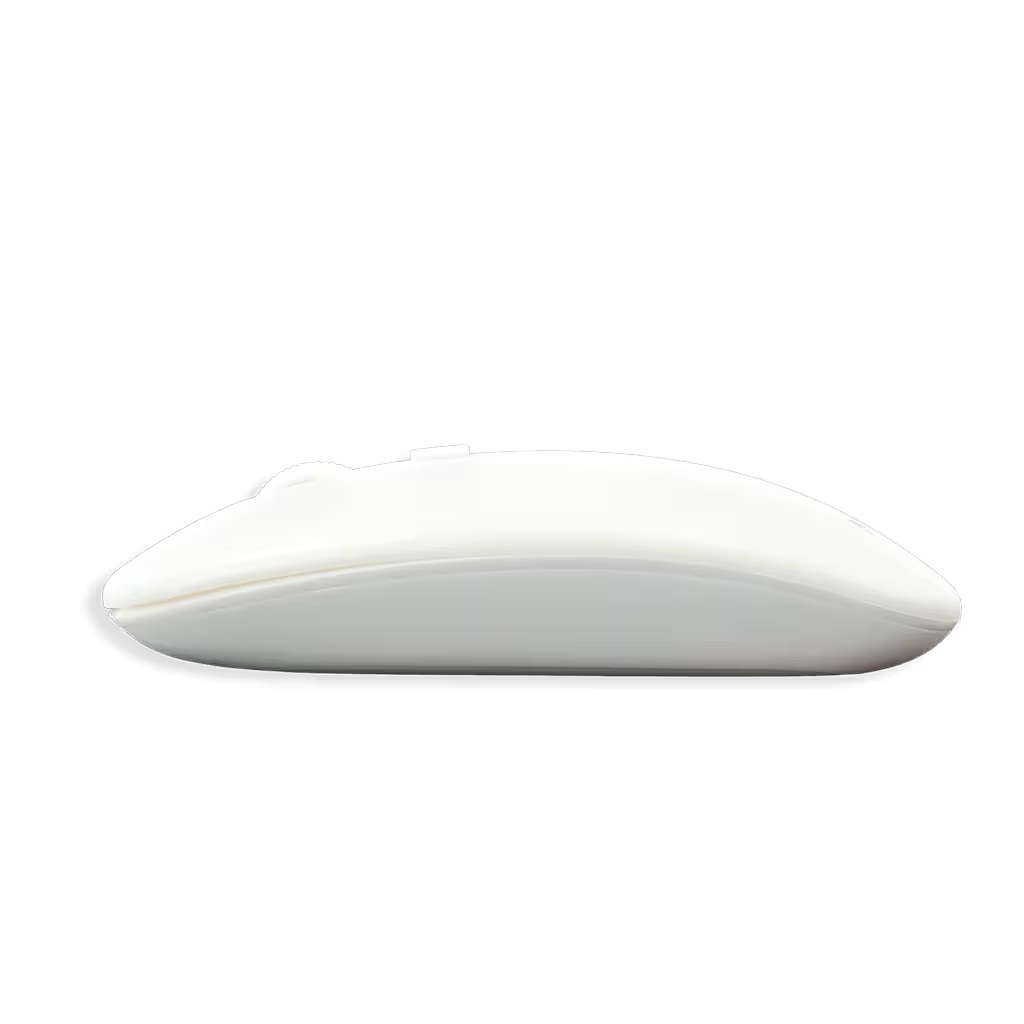 Combo Teclado Mouse AOAS AS-110 Blanco - Bluetooth 5.2 Teclado Recargable Type-C con Ñ