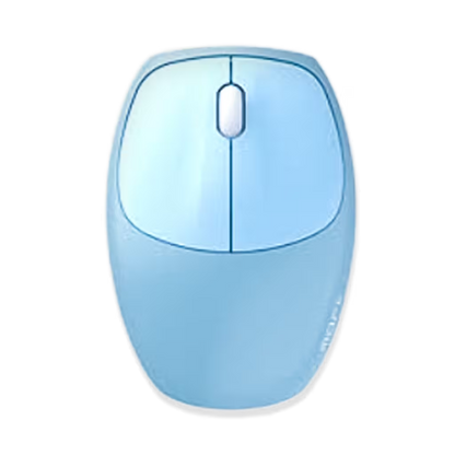 Combo Teclado y Mouse Inalámbrico MOFII 0060 — Turquesa | 100 Teclas + Soporte Tablet | 1200 DPI 10m | 2.4G