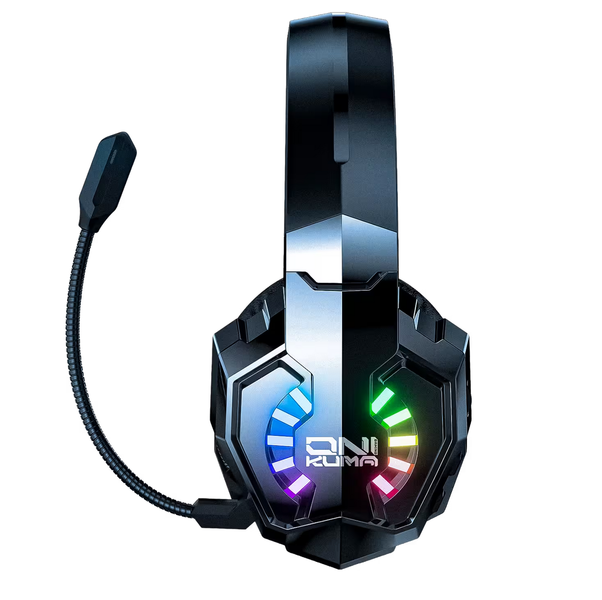 Diadema Gamer Inalámbrica ONIKUMA B15 RGB – Bluetooth 5.4 + 2.4G | 60H Batería | Latencia 40ms | Drivers 50mm | Mic Desmontable