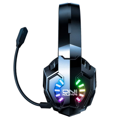 Diadema Gamer Inalámbrica ONIKUMA B15 RGB – Bluetooth 5.4 + 2.4G | 60H Batería | Latencia 40ms | Drivers 50mm | Mic Desmontable
