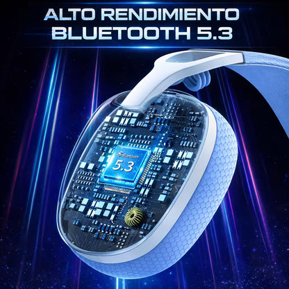 Diadema Gamer Inalámbrica ONIKUMA B2 - 3 Modos Conexión 25H Batería Bluetooth 5.3