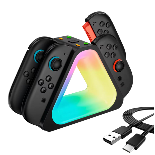 BASE DE CARGA JOY-CON | CHARGIND DOCK -RGB | SWITCH 2