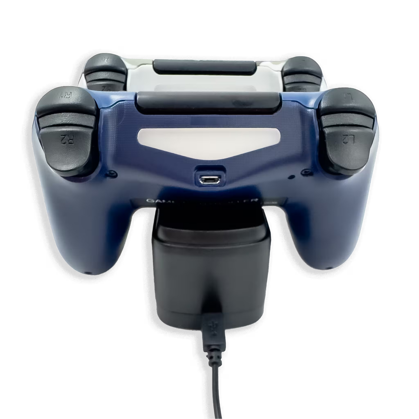 BASE DE CARGA DUAL PARA CONTROL PS4 GENÉRICA RGB