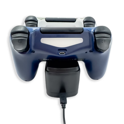 BASE DE CARGA DUAL PARA CONTROL PS4 GENÉRICA RGB