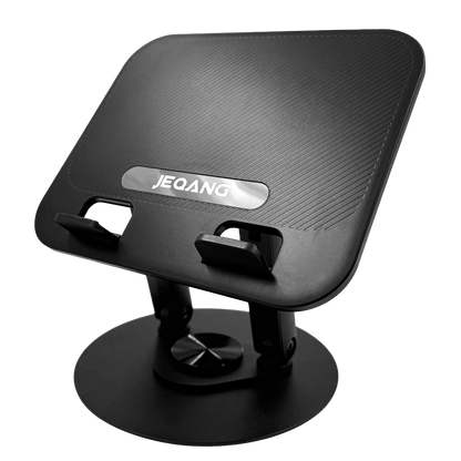 Base Metálica JEQAING : Soporte Giratorio Multi-Función y Ergonómico