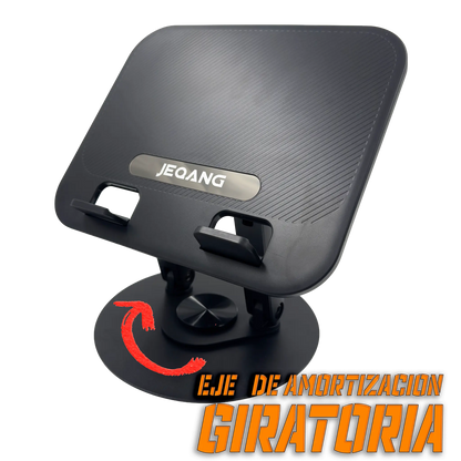 Base Metálica JEQAING : Soporte Giratorio Multi-Función y Ergonómico