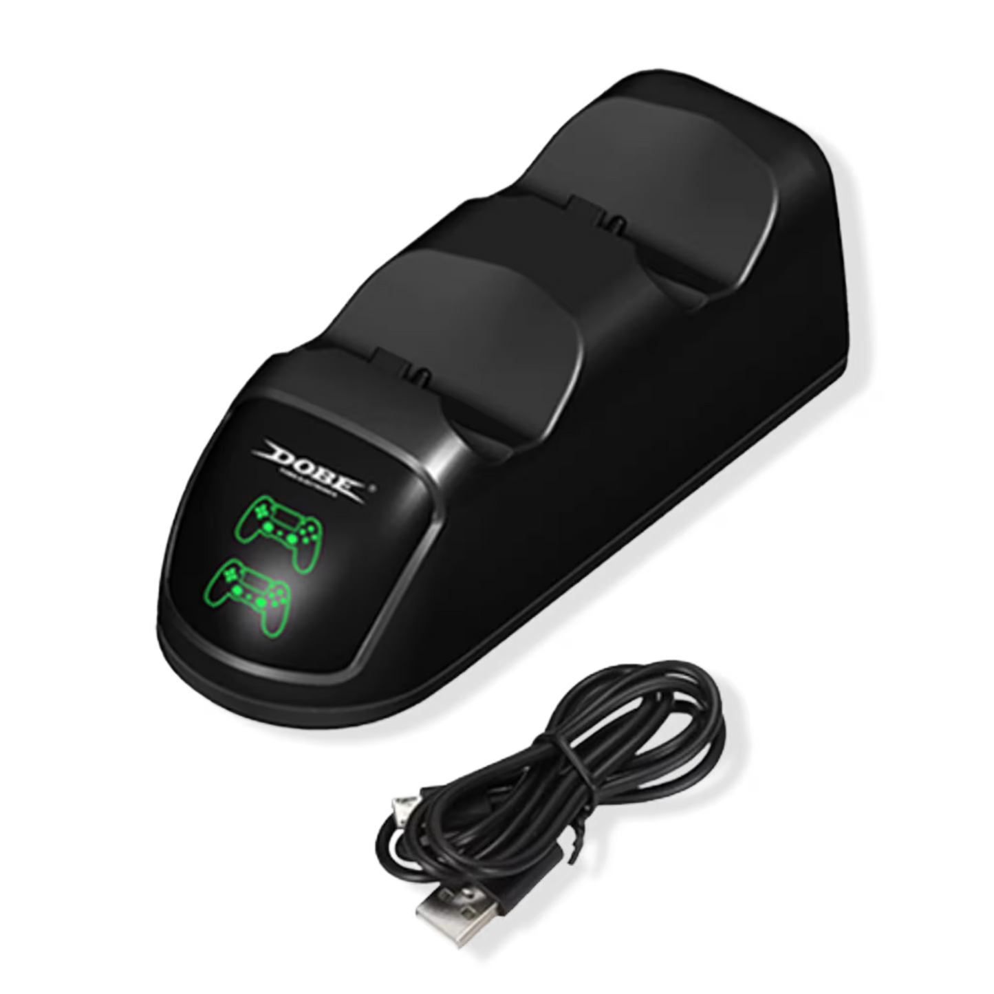 Base de Carga Dual DOBE PS4 TP4-889 - Cargador 2 Controles LED Protección Batería