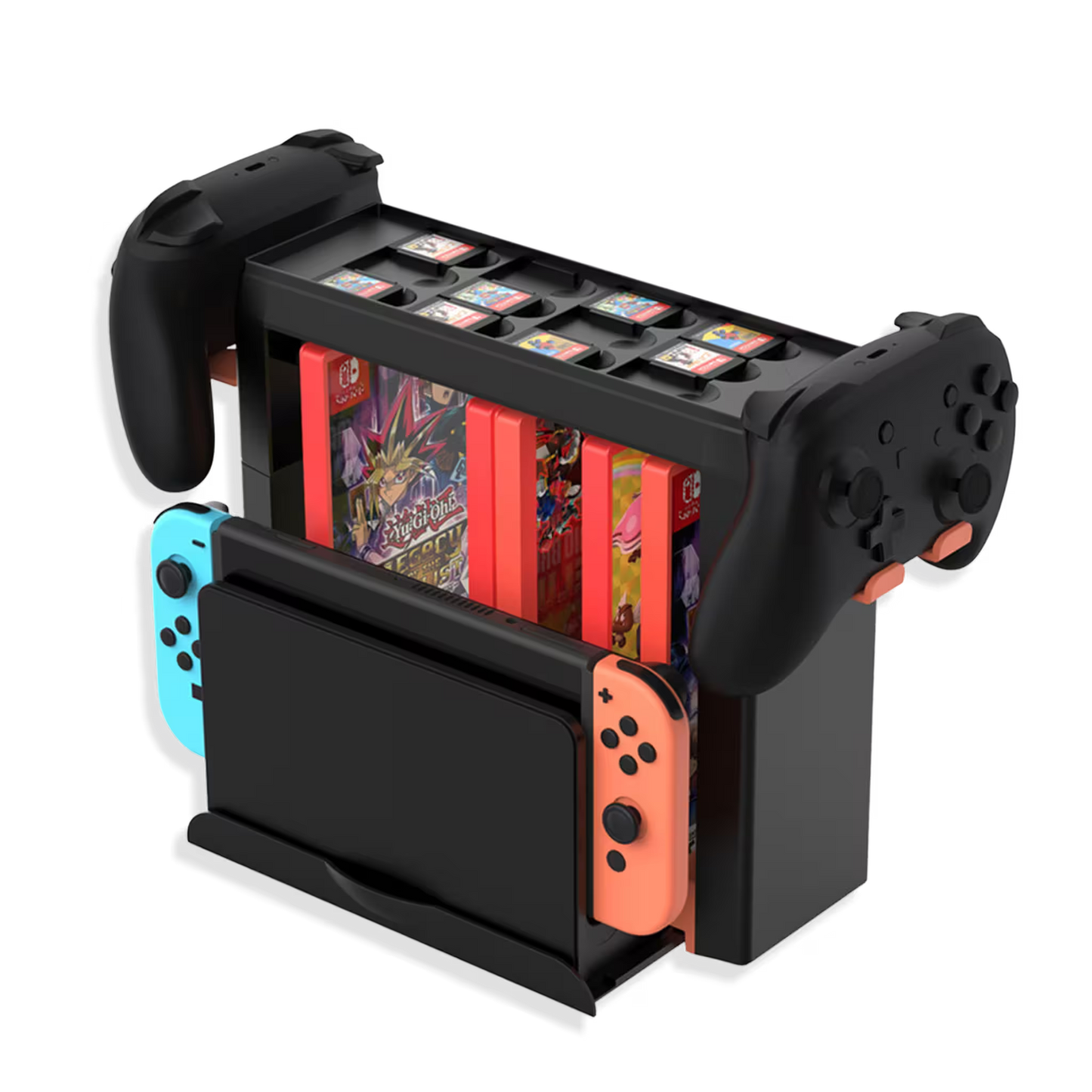 Base Vertical Organizadora DOBE para Nintendo Switch - Oled y 2 (TNS-19051)