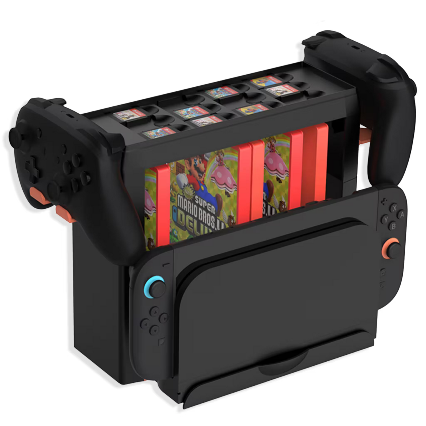 Base Vertical Organizadora DOBE para Nintendo Switch - Oled y 2 (TNS-19051)