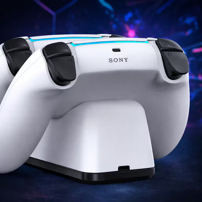 Base de Carga Rápida DOBE PS5 - Cargador Dual Controles DualSense PlayStation 5