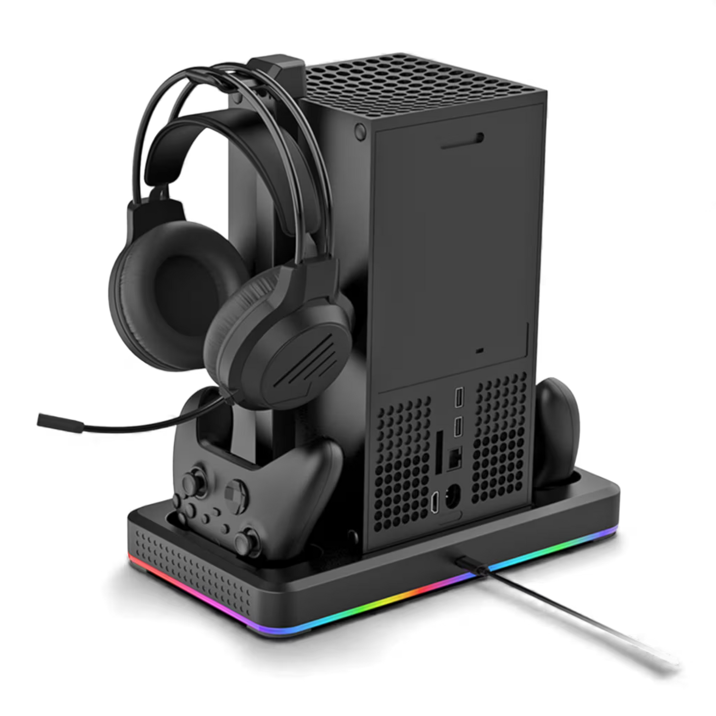 BASE REFRIGERANTE MULTIFUNCIONAL DOBE - Series X/S | RGB, Carga Dual y Organización