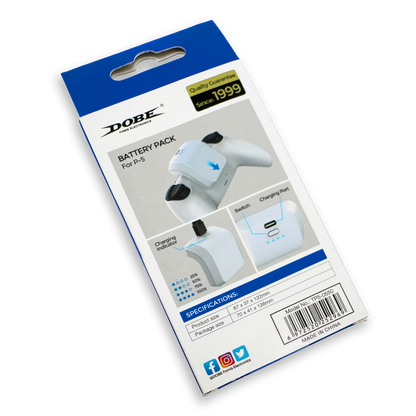 BATERÍA EXTERNA RECARGABLE DE 1500 MAH CON INDICADOR LED DOBE - CONTROL PLAY 5