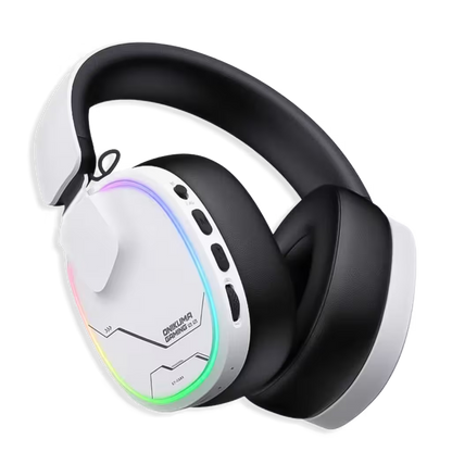 Audífonos Gamer Inalámbricos Onikuma GT836 Blanca | 4 en 1 | 60H Batería | PS5, PC, Switch, Móvil