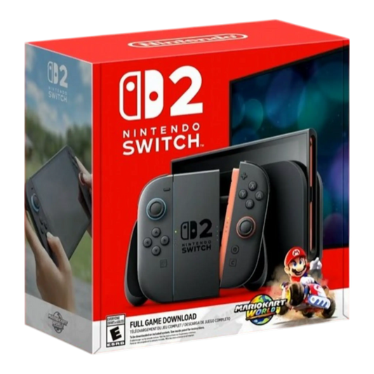 Consola NINTENDO SWITCH 2 + Juego Mario Kart World (digital)
