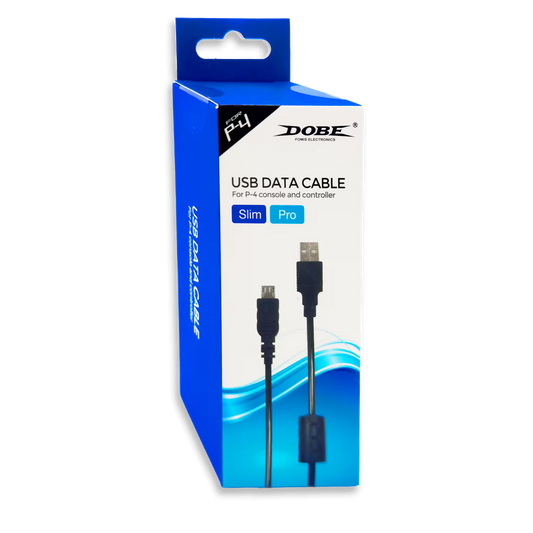 CABLE DE DATOS Y CARGADOR USB DE ALTA RESISTENCIA DOBE | PLAY 4 -XBOX ONE