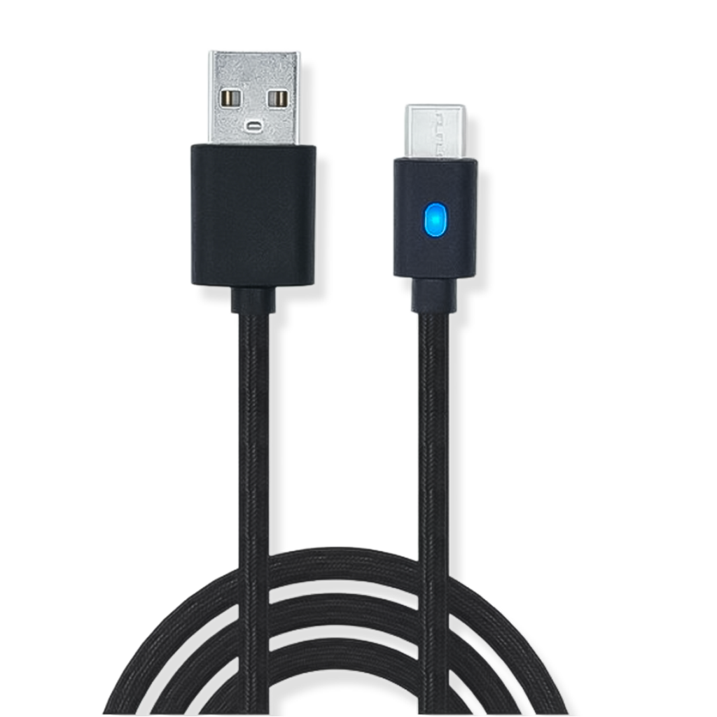 Cable USB-C DOBE 3m – Carga Rápida y Datos | PS5, Xbox Series, Switch y Celular