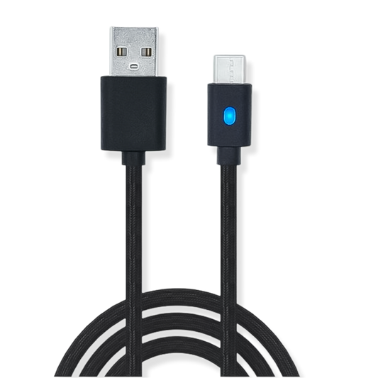 Cable USB-C DOBE 3m – Carga Rápida y Datos | PS5, Xbox Series, Switch y Celular