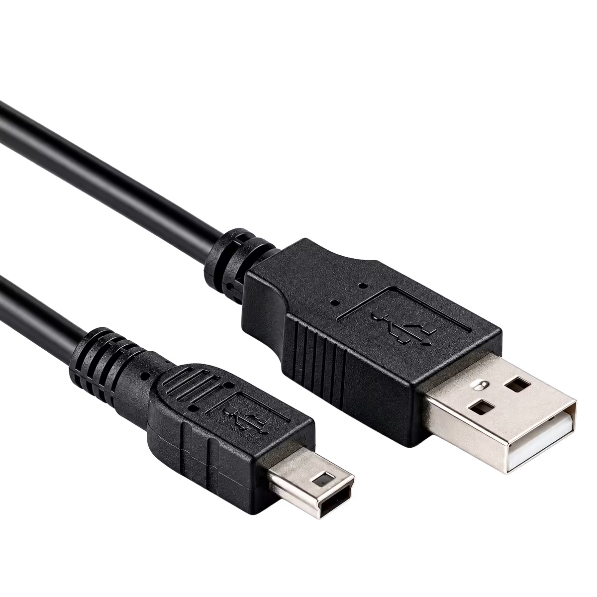 Cable Cargador Control PS3 USB a Mini USB 1 Metro – Alta Velocidad | Compatible PlayStation 3 | Negro