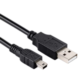 Cable Cargador Control PS3 USB a Mini USB 1 Metro – Alta Velocidad | Compatible PlayStation 3 | Negro